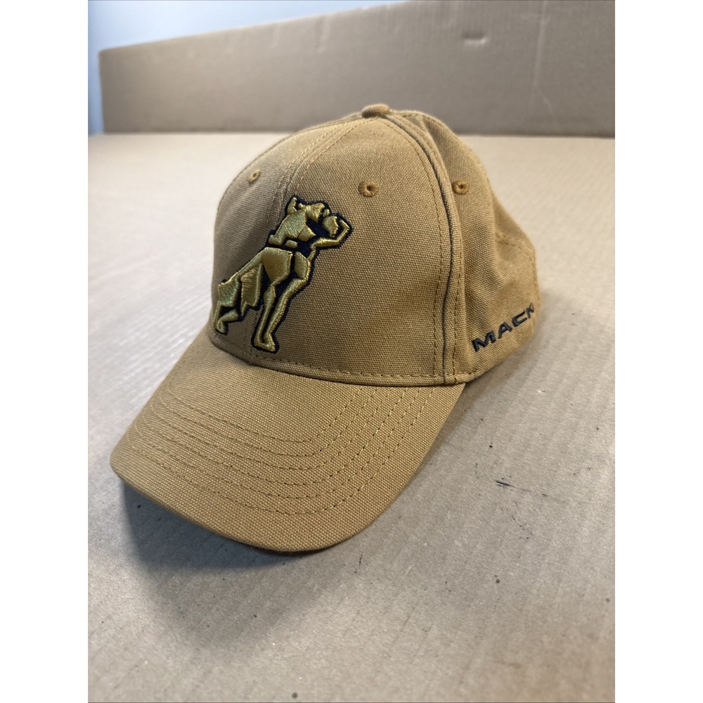 MACK Truck Snapback Baseball Cap, Hat, Bulldog, Dog Embroidered Brand H3